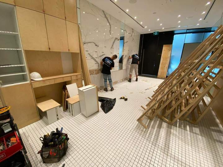 Aménagement boutique Montréal